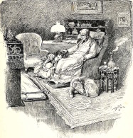 Illustrations from Sara Crewe by Frances Hodgson Burnett (1888)