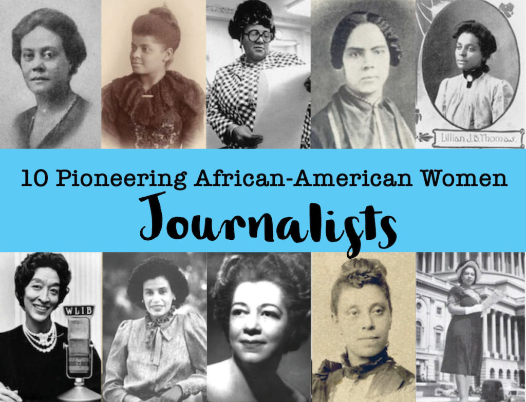 10 Pioneering African-American Women Journalists | LiteraryLadiesGuide